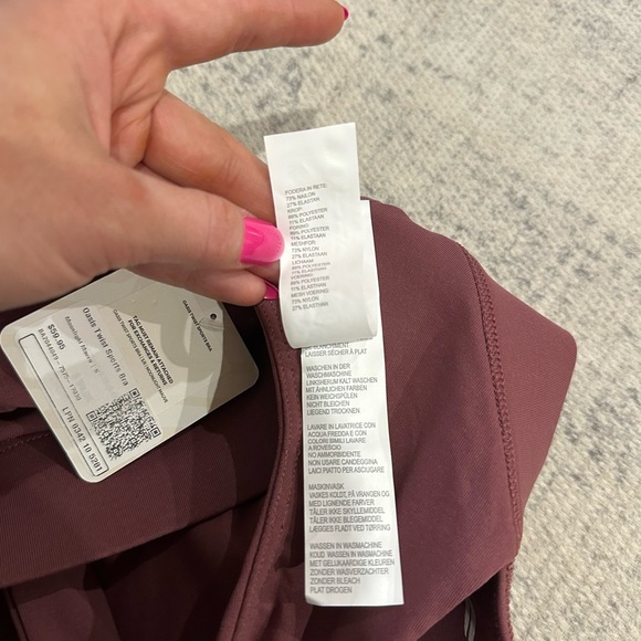 Women’s Fabletics Oasis Twist Sports Bra Size Small/6 Moonlight Mauve - Picture 13 of 14